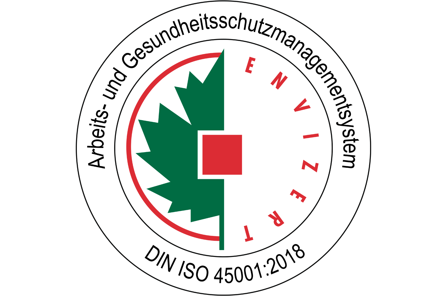 Zertifikat Arbeits- und Gesundheitsschutzmanagement